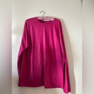 Women's Long Sleeve Pink Top